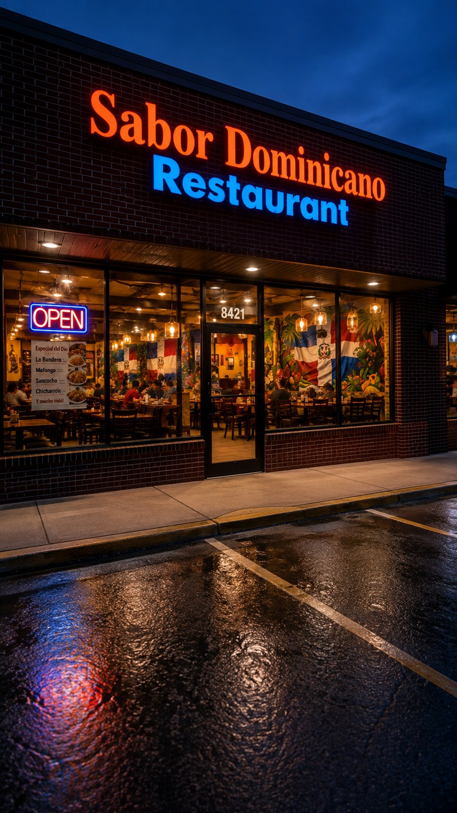 Exterior de Sabor Dominicano